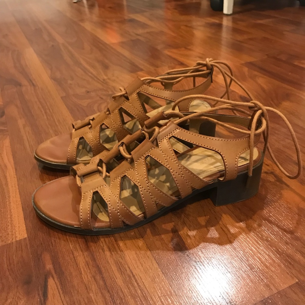 Lace Up Sandals